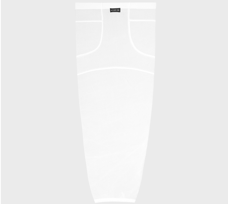 Kobe Midweight Poly Hockey Sock (White)